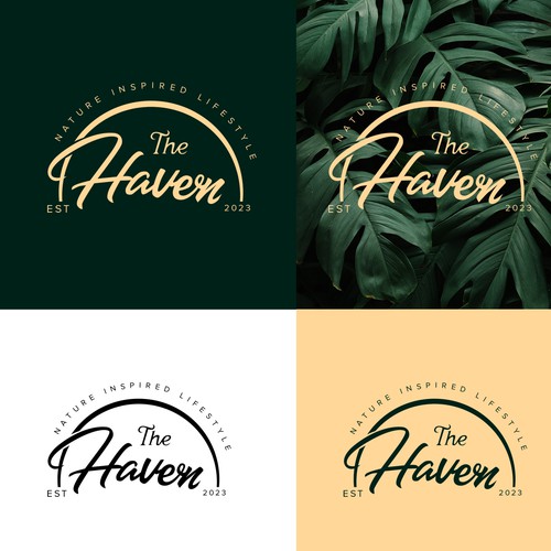 Organic Logo for high end nature inspired boutique - sell plants and hand crafted goods Design by Memoir Studios™