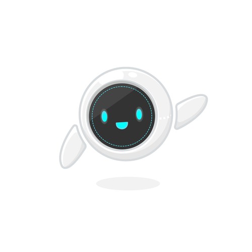 Create a minimalistic avatar for an AI life assistant-ontwerp door HannaSymo