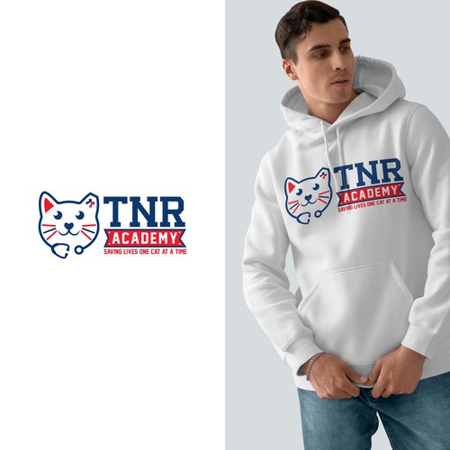 Calling all cat lovers! Design an online TNR (Trap-Neuter-Return) Academy logo and save cats! Design by Hochbaum