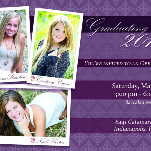 Graduation Open House Design by Stormclouds