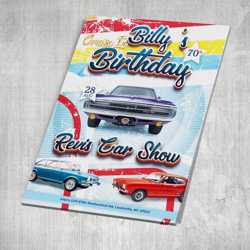 Car Show Flyer Design by berty_design