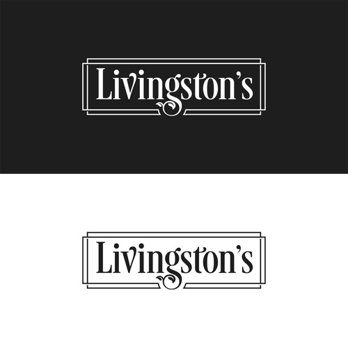 Livingston's Restaurant Logo Design réalisé par Keyshod