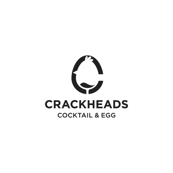 Minimalist Logo for Crackhead