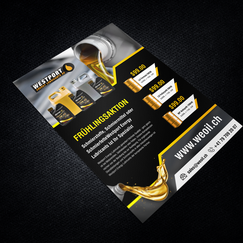 Postcard, flyer or print contest entry by 99B