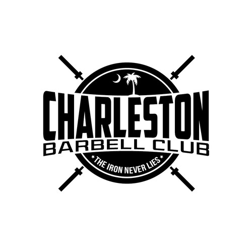 Charleston Barbell Club logo Logo design contest