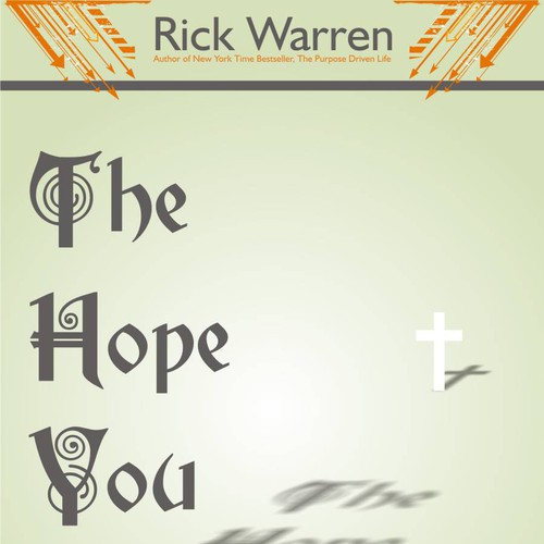 Design Rick Warren's New Book Cover Diseño de ministar2104