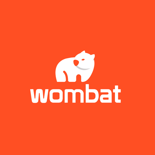 We need a clean, serious and sincere logo for our new App "Wombat" Design by logorilla™