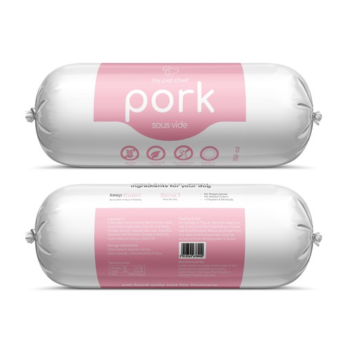 Premium Fresh Dog Food Design by Sukira