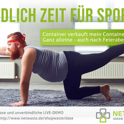 "Create a static banner for mailing campaign" winning Banner ad