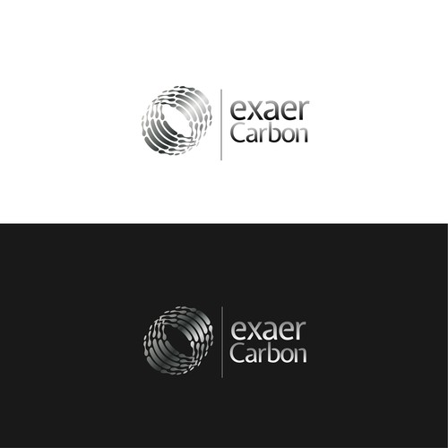 Powerful yet ethereal logo for climatech startup building a material to change the world. Design by Jarvard