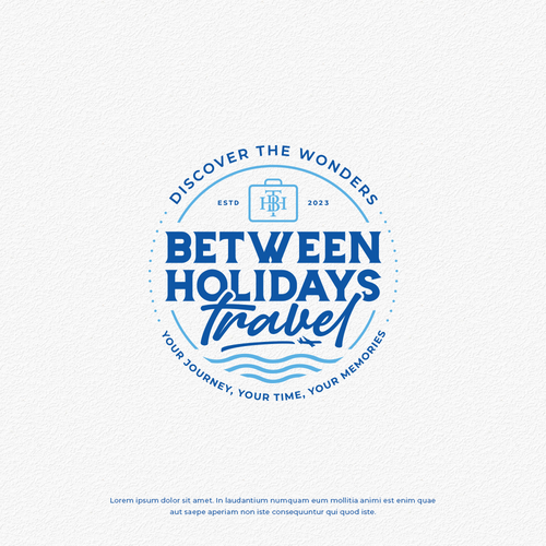 Designs | A mix of modern and vintage design for travel. | Logo design ...