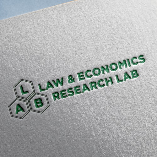 Logo for a Law and Economics Research Lab - one of a kind Design by Goetia