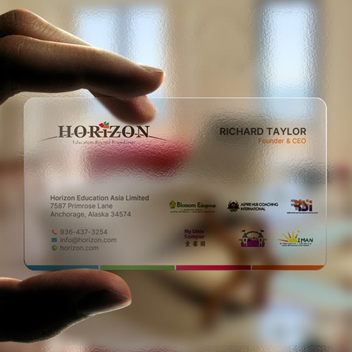 Impactful business card design for an educational platform Design by chandrayaan.creative