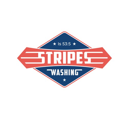 Stripes Washing - Design a logo and brand for a new upcoming coastal company Design by websmartusa
