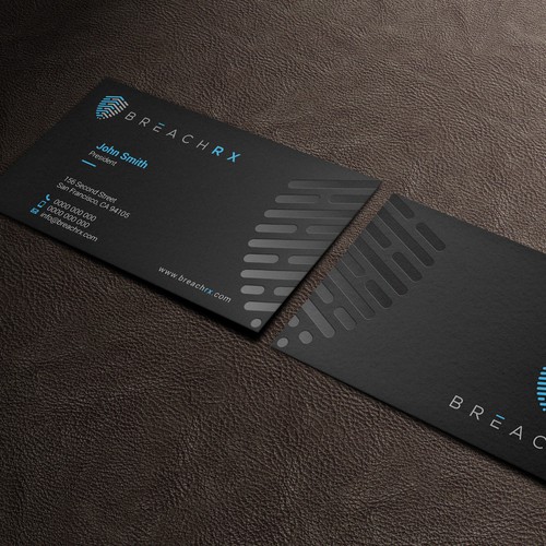 Professional B2B Card for Cyber Security Software Company Design by kaylee CK