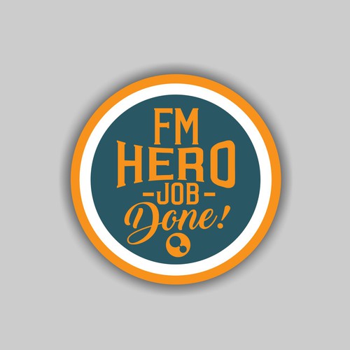 Design a pin badge for the service team!! Design von artdian