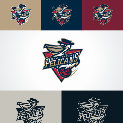 99designs community contest: Help brand the New Orleans Pelicans!! Ontwerp door pixelmatters