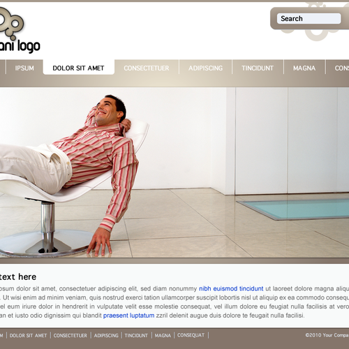 1-3 Page Website Template Design von Neolist