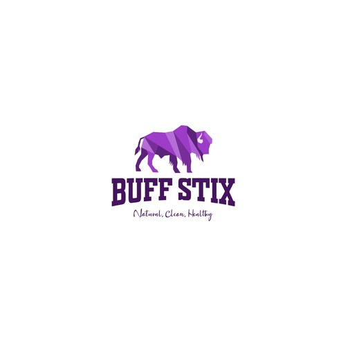 Buff Stix...Lean, Delicious, Buffalo Strong. Design by knight brands™