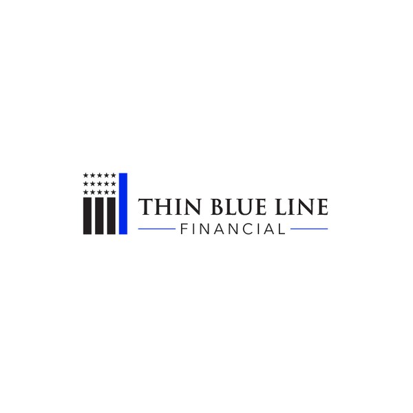 Design by gntr. titled "Thin Blue Line Financial"