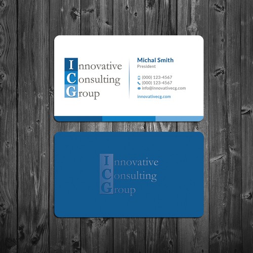 Design di ICG Business Cards di Roni_
