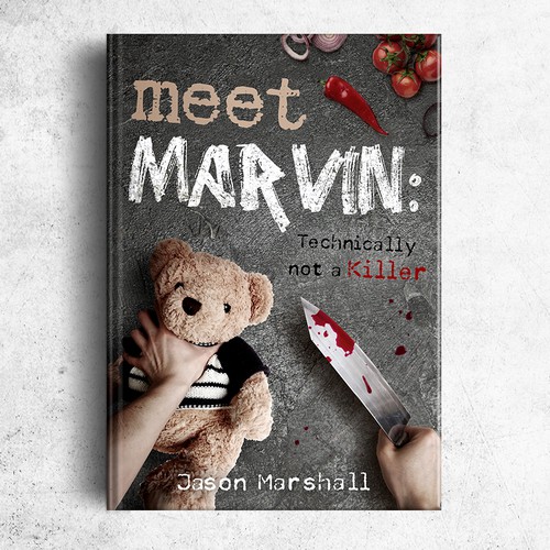 Serial Killer book cover! Design by art_AK