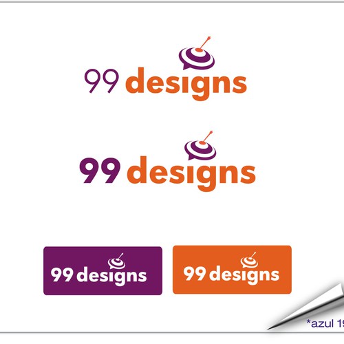 Logo for 99designs Diseño de azul19