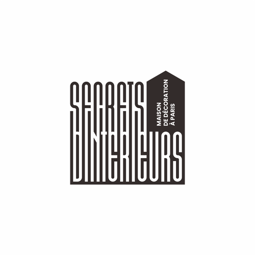 Création d'un logo pour une agence de décoration d'intérieur et d'aménagement de bureaux Design by makmoer