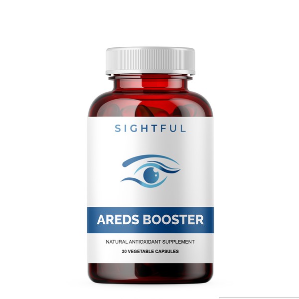 Eye Supplement Bottle Label Design for Sightful