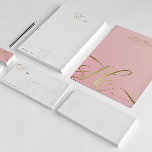 Create the next stationery for sHe artists Réalisé par AlexGFXs