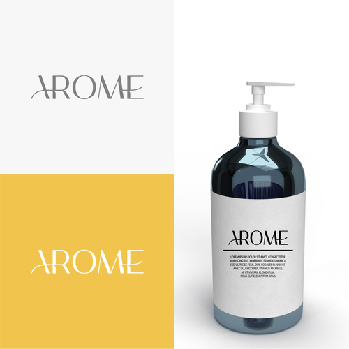 Arome - Designer Hand Soap & Lotion Logo Design by icaluddin