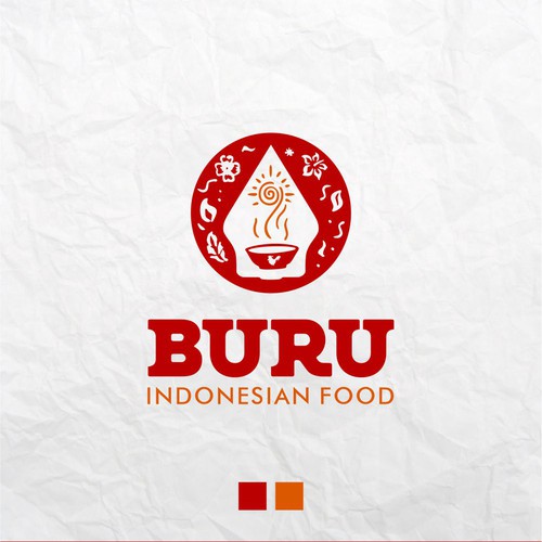 INDONESIAN  RESTAURANT   LOGO CREATIVITY Ontwerp door aeperi