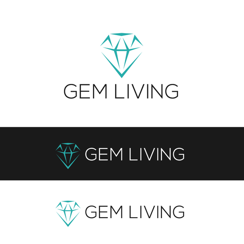 Geometrical, minimalist, modern brand design for Gem Living Design by shyne33