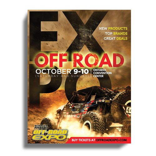 Off-Road Expo poster Design by Mr.TK