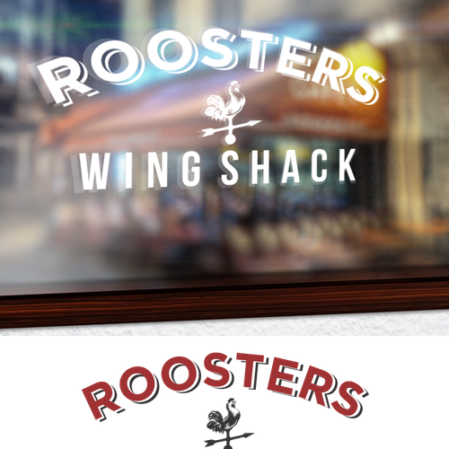 Design a logo for "Roosters Wing Shack"-ontwerp door paulopedott.com