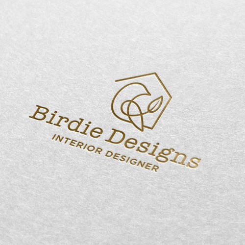 simple design logo to attract sophisticated clients for interior design and architecture Design by .MyArt.