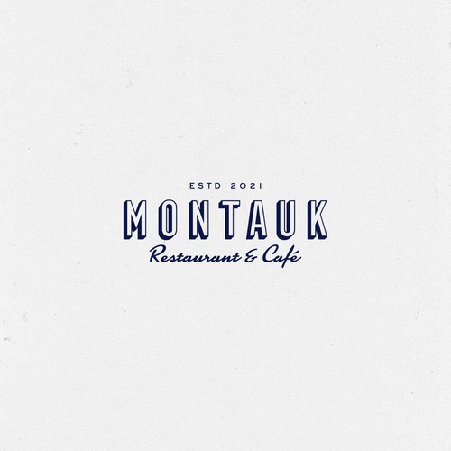 Montauk Logo Design by Filastin Studio