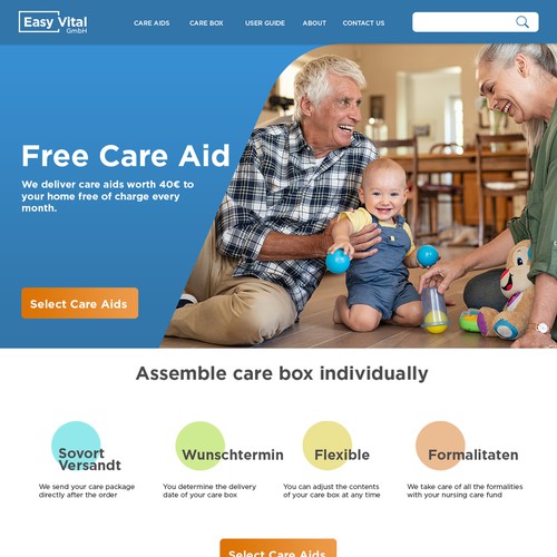 Web page design contest entry by Awisesa