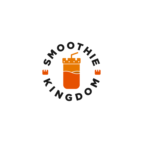 Logo for New Restaurant: Smoothie Kingdom Design by soleluna13