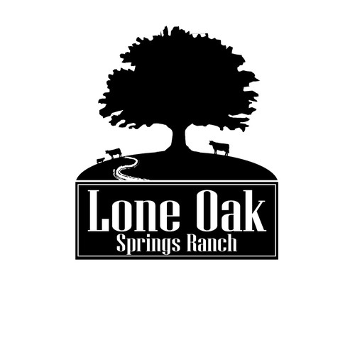 logo for LONE OAK SPRINGS RANCH | Logo design contest