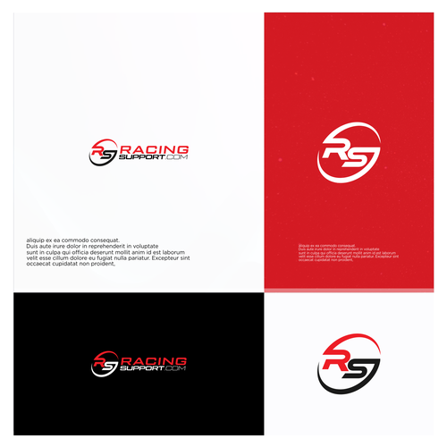 Racing support logo contest Design by RowSheet