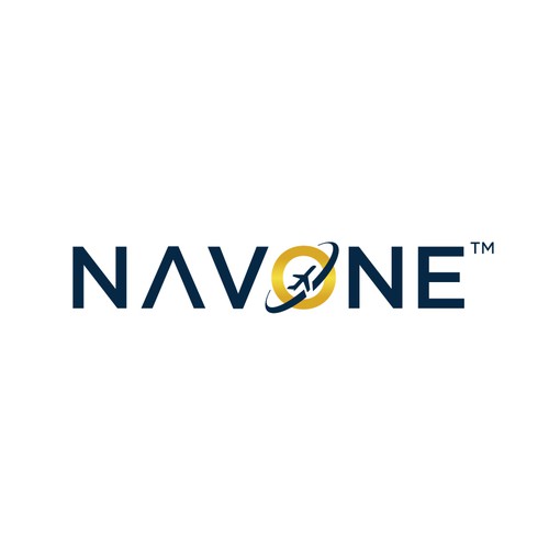 NavOne Logo - Sub Brand of NavPass.aero Design by sam_kalye