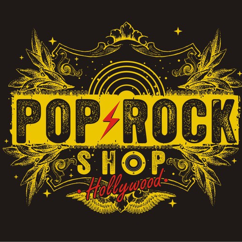 Pop rock shop needs a new logo, concours de Logo