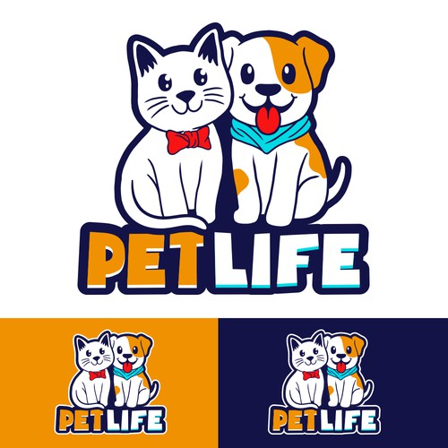 Pets logo Design by Ovidius ;