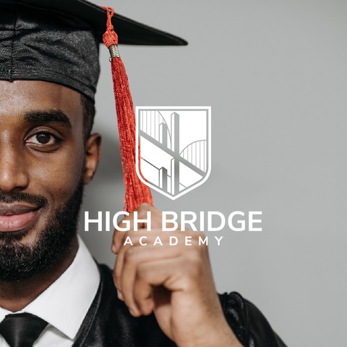 High Bridge Academy Brand Refresh: Logo and Colors Revamp Needed! Design by Creadave