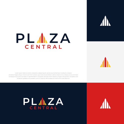 Logotipo Plaza Central Design by DA♕NU