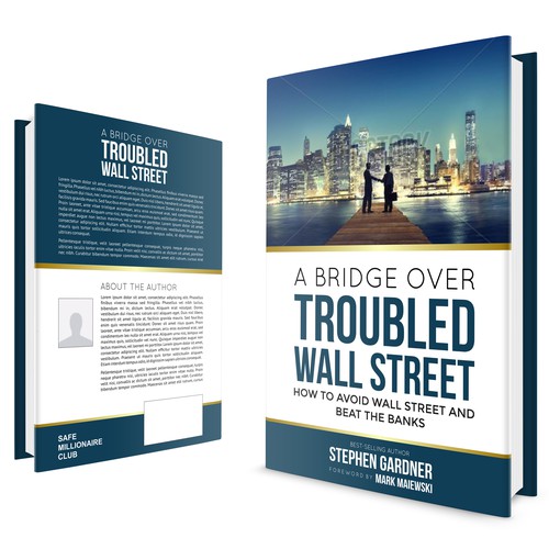 best-selling author working on 4th book on retirement planning. Design by Artovia