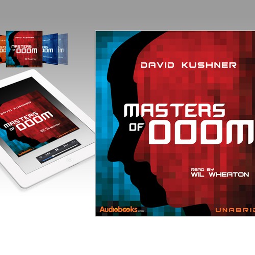 Design the "Masters of Doom" book cover for Audiobooks.com Ontwerp door Sherwin Soy