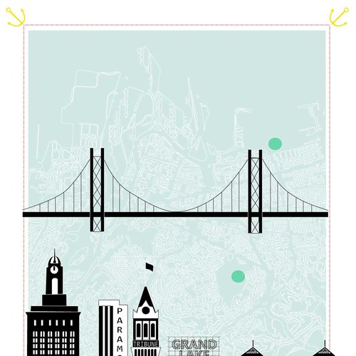 Community Contest: Create a great poster for 99designs' new Oakland office (MULTIPLE WINNERS!) Design von candid project