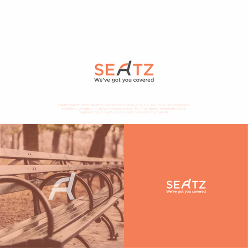 strong logo for repair and installation of commercial seating Design by artwesome99